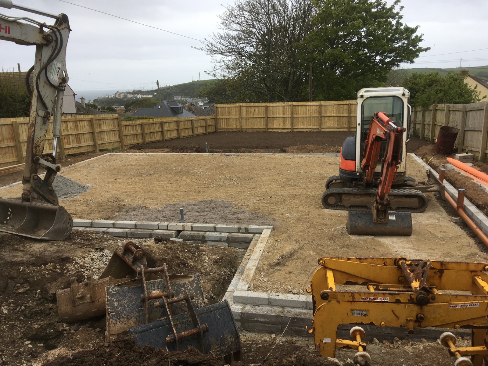 New build bungalow, Porthleven Cornwall