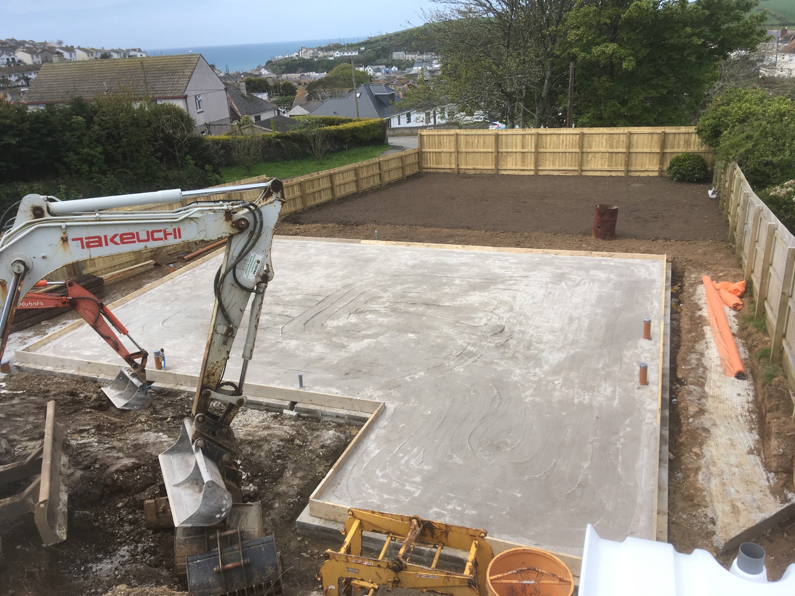 New build bungalow, Porthleven Cornwall