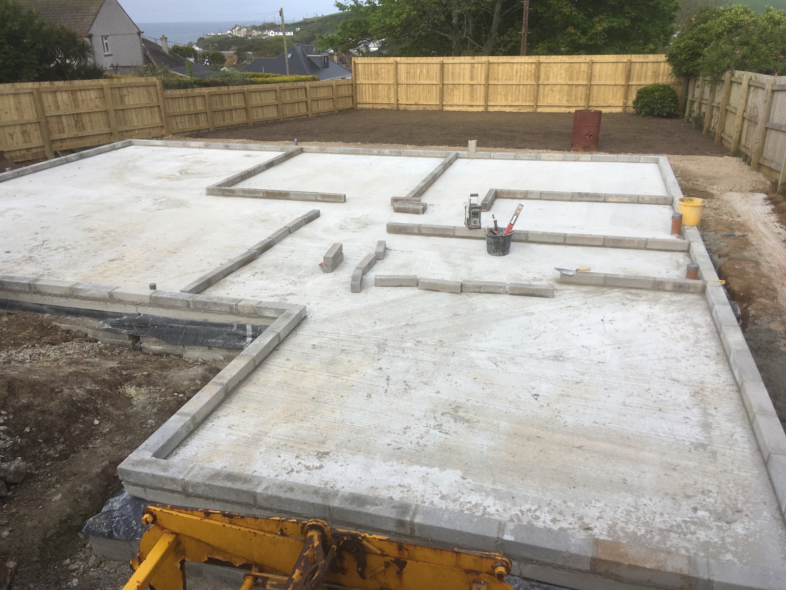 New build bungalow, Porthleven Cornwall