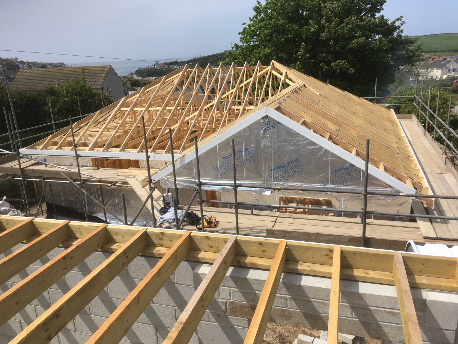 New build bungalow, Porthleven Cornwall