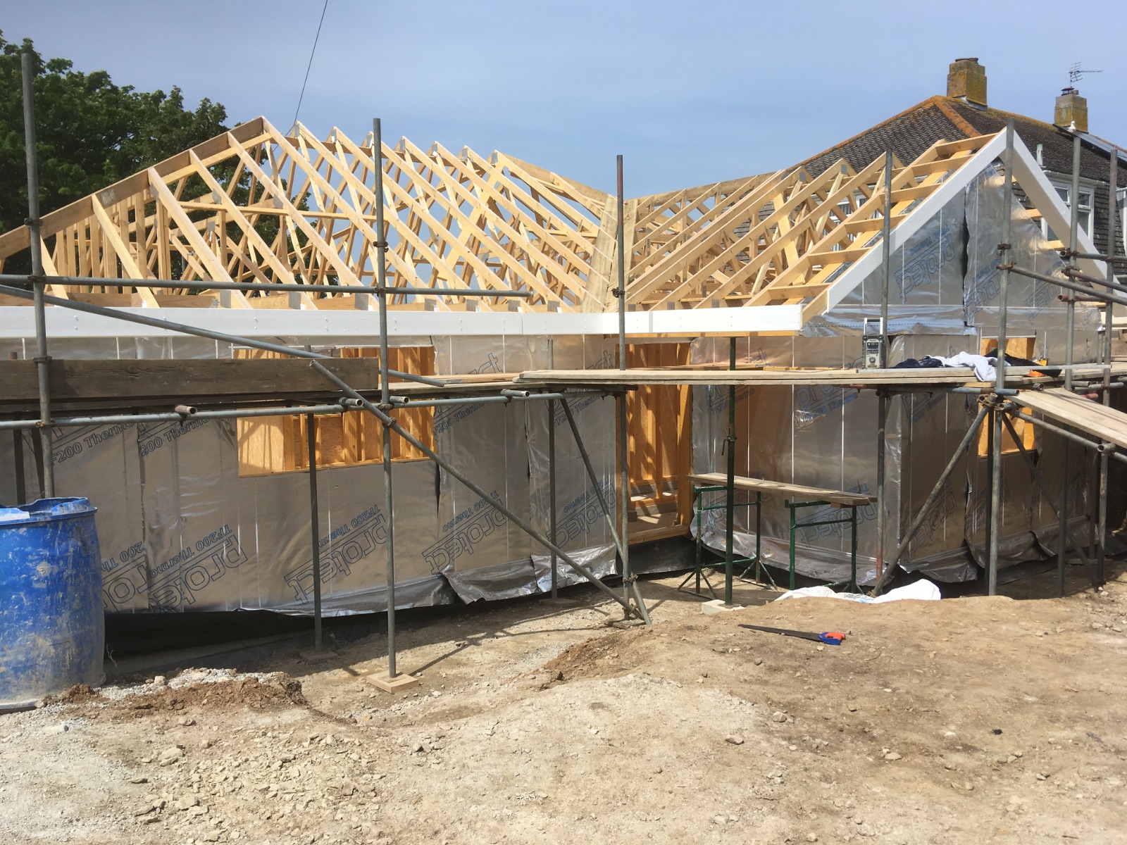 New build bungalow, Porthleven Cornwall