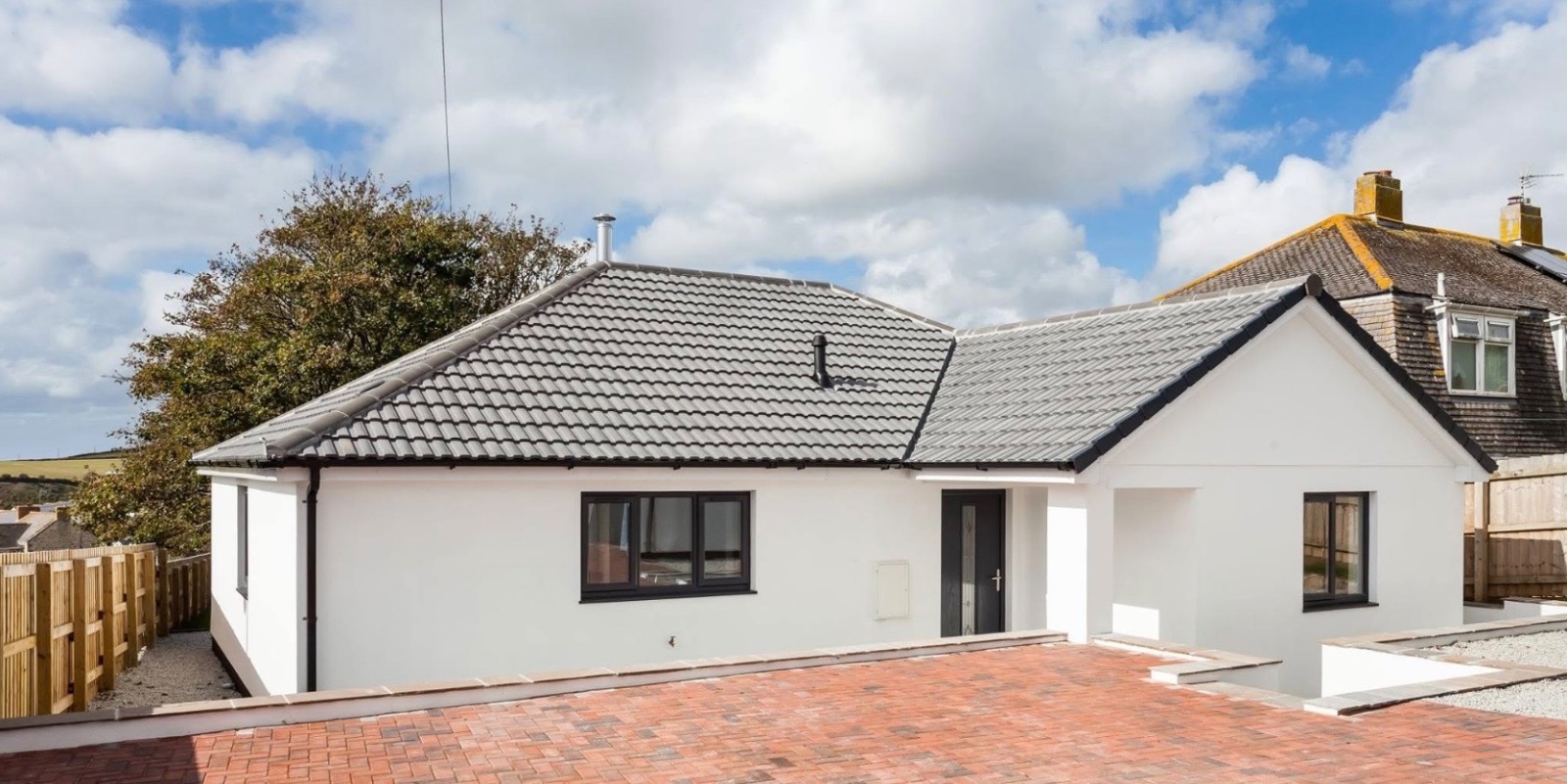 New build bungalow, Porthleven Cornwall