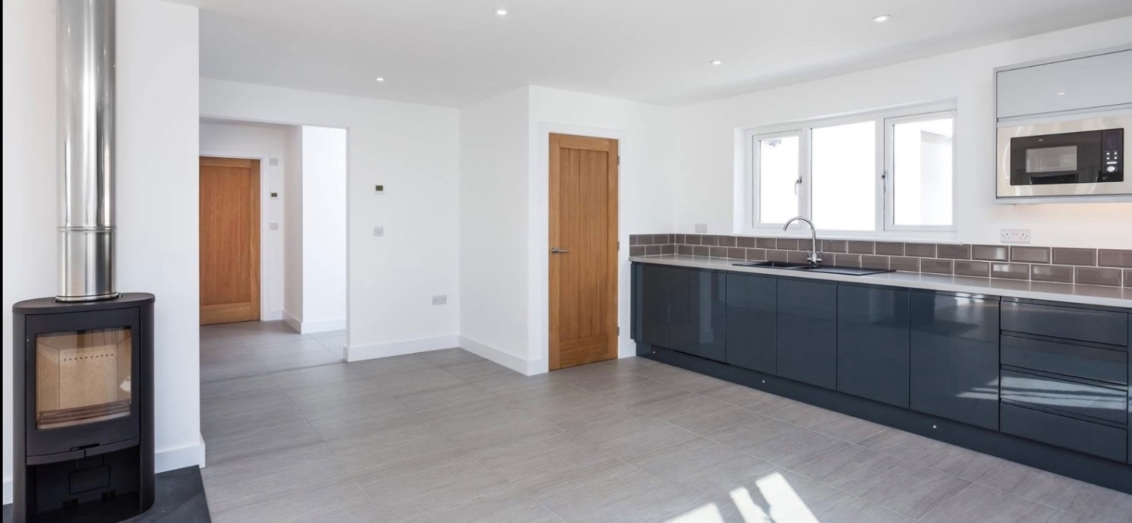 New build bungalow, Porthleven Cornwall